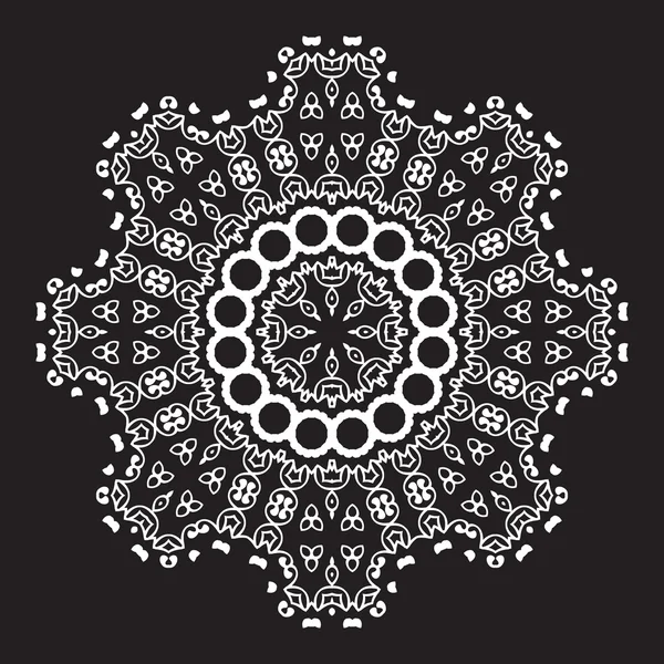 Universele verschillende vintage patronen in Oost-(tegels). Eindeloze textuur kan worden gebruikt voor behang, opvulpatronen, webpagina-achtergrond, oppervlakte texturen. Retro monochroom geometrische ornament. — Stockvector