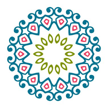 Vintage evrensel farklı Doğu desen (döşeme). Sonsuz doku duvar kağıdı, desen dolgularını, web sayfası arka planı, yüzey dokuları giysileri için kullanılabilir. Retro geometrik süsleme.