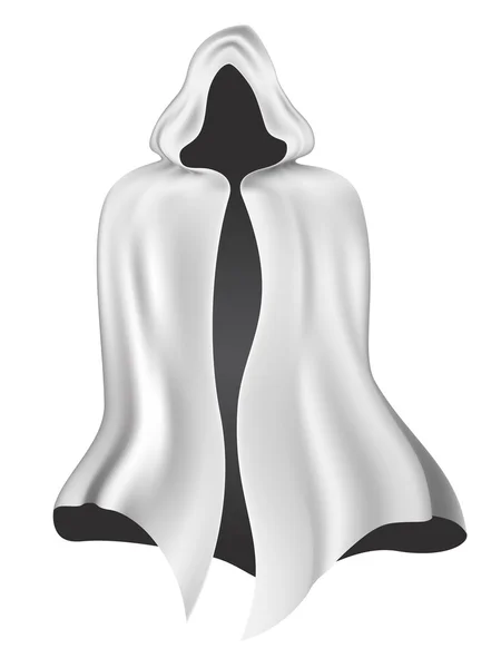 Manteau blanc — Image vectorielle