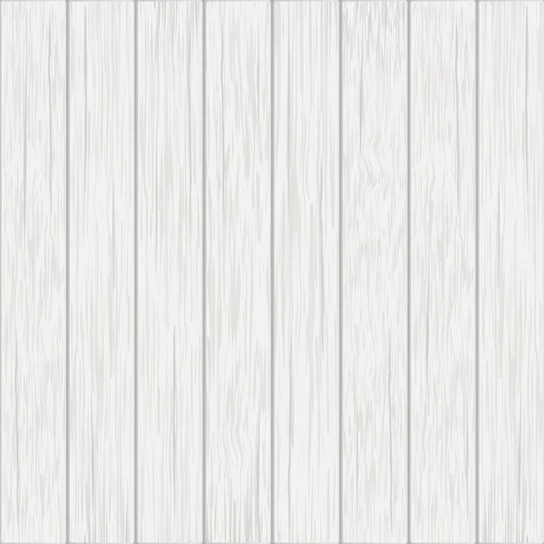 White wood boards background — Stock Vector