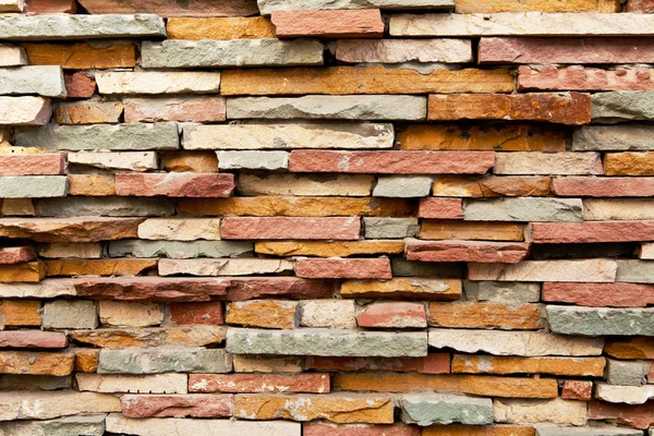 Cracked Real Stone Wall — Stock Photo, Image