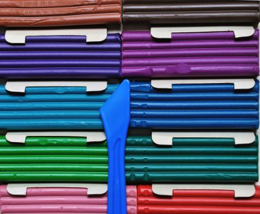 Hamuru kutusu om beyaz arka plan rengi