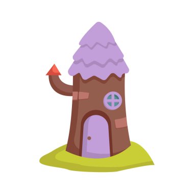 Peri evi, vektör çizimi 