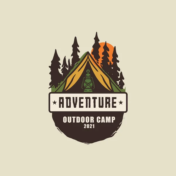 Adventure Logo Vector Illustration — 스톡 벡터
