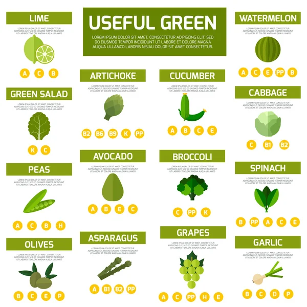 Vegetariánská strava infographic pozadí. Vektorová Grafika