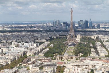 Paris havadan görünümü