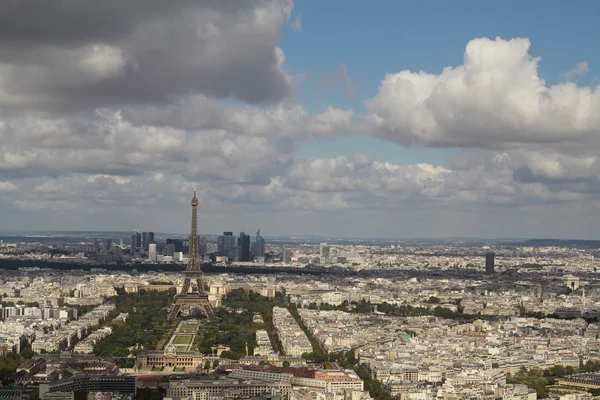 Paris aerial view — Stock Photo, Image