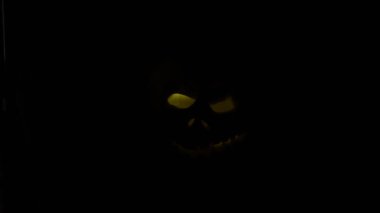 Cadılar Bayramı tatilinde komik balkabağı