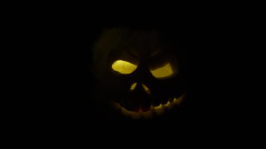 Cadılar Bayramı tatilinde komik balkabağı