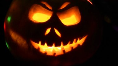 Cadılar Bayramı tatilinde komik balkabağı