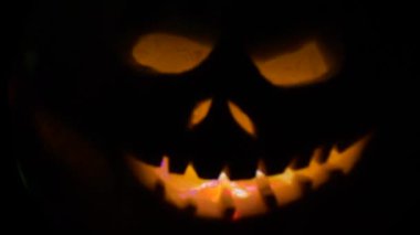 Cadılar Bayramı tatilinde komik balkabağı