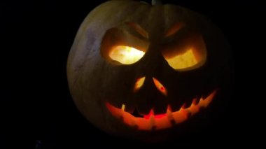 Cadılar Bayramı tatilinde komik balkabağı