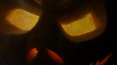 Cadılar Bayramı tatilinde komik balkabağı