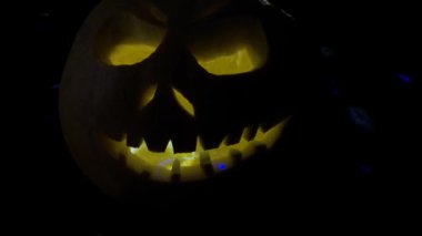 Cadılar Bayramı tatilinde komik balkabağı