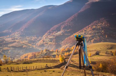 Manzara Ukrayna 'nın Toprakları 