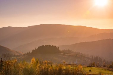 Güz Karpatları 'nın Manzaraları