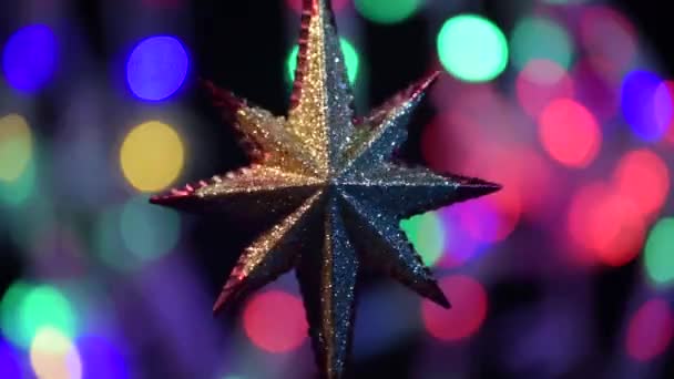 Uroczysty Wystrój Boże Narodzenie Nowy Rok — Wideo stockowe