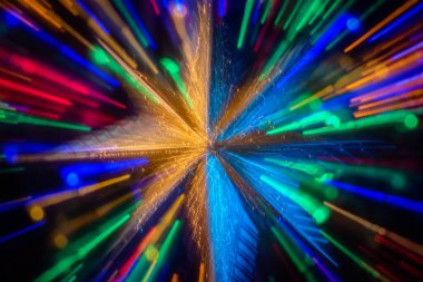 Noel ve Yeni Yıl için arka plan görevi gören grafiksel soyutlama