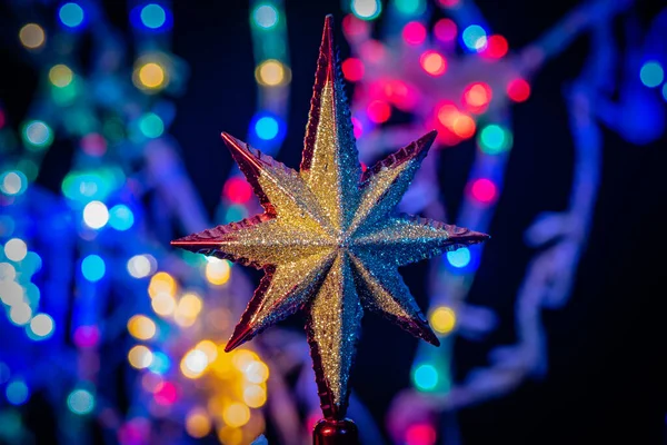 Festive Decor Christmas New Year — Stock Photo, Image