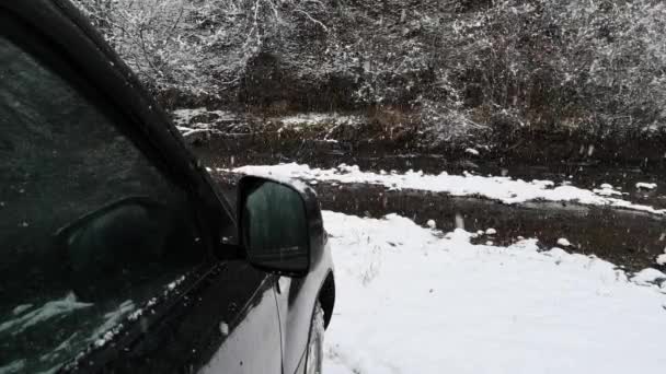 4X4 Parcourt Les Carpates Hiver — Video