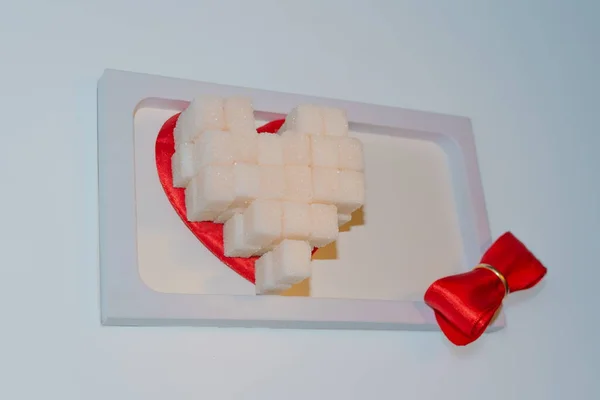 Three Dimensional Card Sweet Valentine — Stock Photo, Image