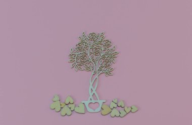 Sevgililer Günü için şenlik arka planı