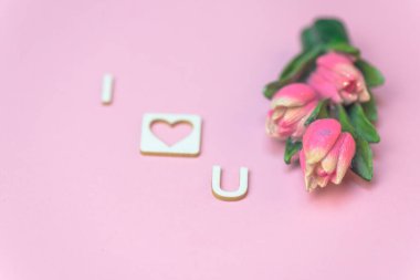 Sevgililer Günü için şenlik arka planı