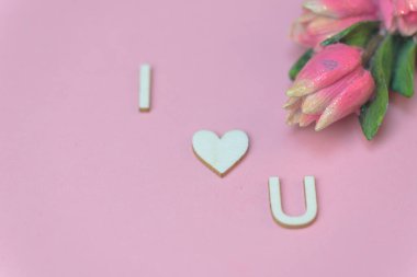 Sevgililer Günü için şenlik arka planı