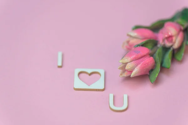 Festive Background Valentine Day — Stock Photo, Image