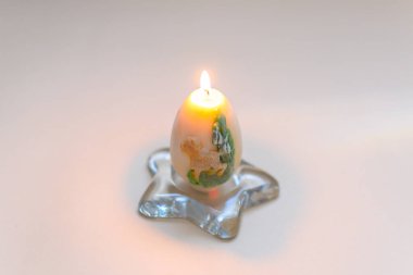 Pastel renkte bir Paskalya kartı için arka plan