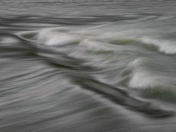 Vackra Texturala Vågor Bergsflod — Stockfoto