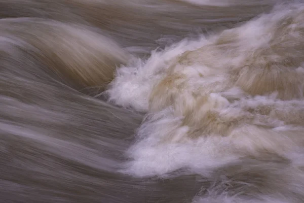 Hermosas Ondas Texturales Del Río Montaña —  Fotos de Stock