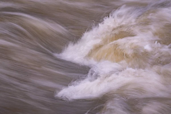 Belas Ondas Texturais Rio Montanha — Fotografia de Stock