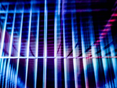 Arkaplan için soyut neon dokulu geometrik desen
