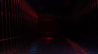 Arkaplan için soyut neon dokulu geometrik desen