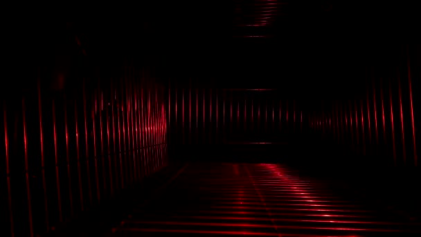 Abstract Neon Getextureerd Geometrisch Patroon Voor Achtergrond — Stockvideo