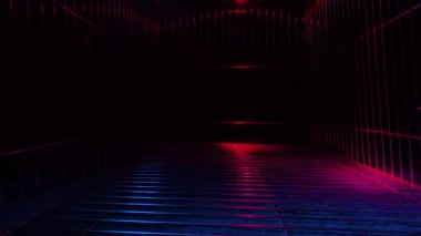 Arkaplan için soyut neon dokulu geometrik desen