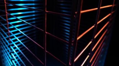 Arkaplan için soyut neon dokulu geometrik desen