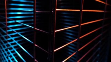 Arkaplan için soyut neon dokulu geometrik desen