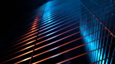 Arkaplan için soyut neon dokulu geometrik desen