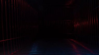 Arkaplan için soyut neon dokulu geometrik desen