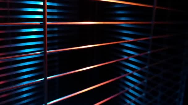 Abstrakt Neon Texturerat Geometriskt Mönster För Bakgrund — Stockvideo