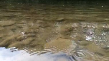 Fırtınadan önce bir dağ nehri