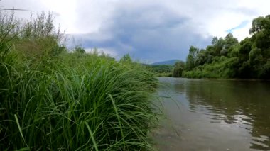 Fırtınadan önce bir dağ nehri