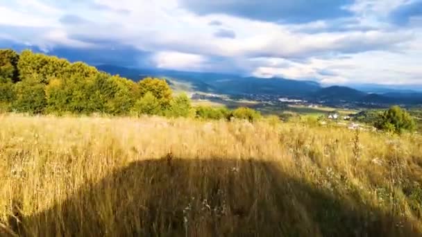 Suv นทางในฤด ใบไม Carpathians — วีดีโอสต็อก