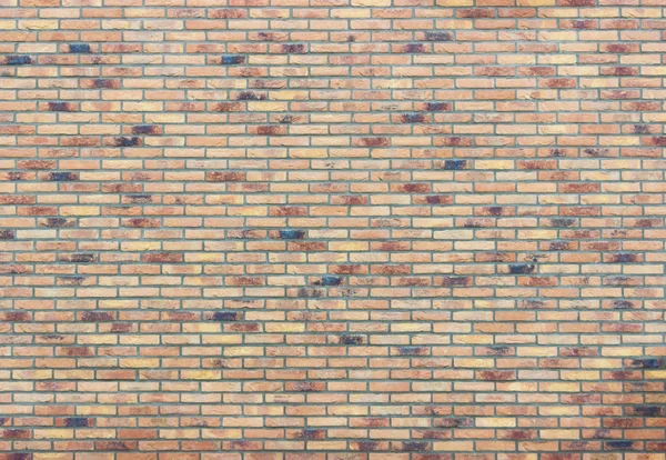 Parede de tijolo com várias cores — Fotografia de Stock