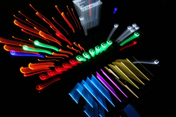 ses karıştırıcı ışıkları hareket