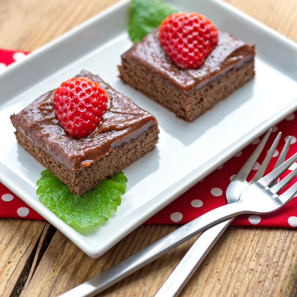 Pastel de chocolate —  Fotos de Stock