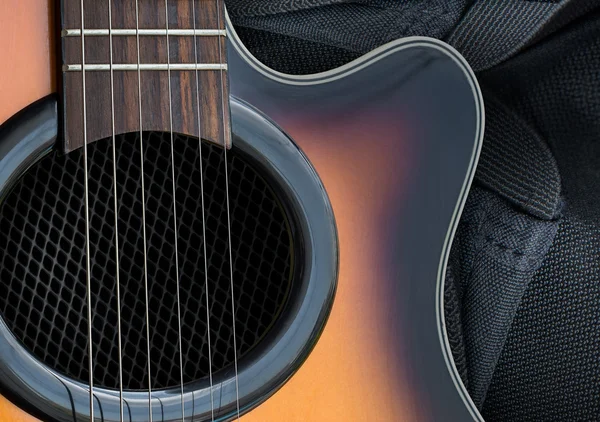 Acoustic guitar — Stock Photo, Image