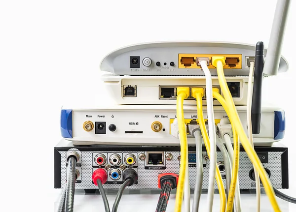 Modem router network hub — Stock Photo, Image